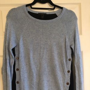 J. Crew Sweater, Navy/Light Blue - Size XS